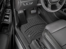 Load image into Gallery viewer, WeatherTech 2018+ Chevrolet Traverse (w/Bench 2nd Row) Front FloorLiner HP - Black - Side View