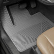 Load image into Gallery viewer, WeatherTech 2018+ Ford Expedition / Expedition Max Front Rubber Mats - Grey - Side View