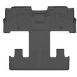 Load image into Gallery viewer, WeatherTech 2018+ Ford Expedition MAX Rear FloorLiner - Black (Works w/ 2nd Row Bucket Seats) - Main Product View