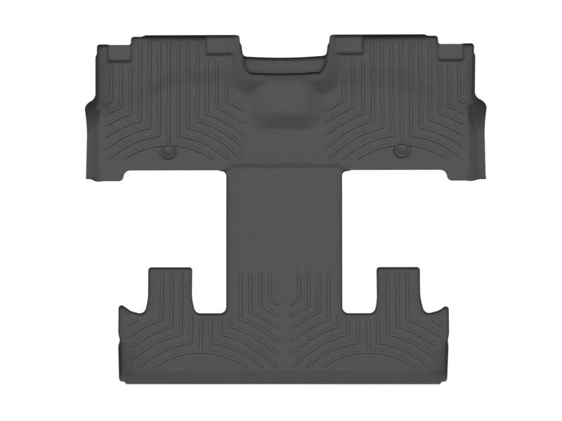 WeatherTech 2018+ Ford Expedition MAX Rear FloorLiner - Black (Works w/ 2nd Row Bucket Seats) - Main Product View