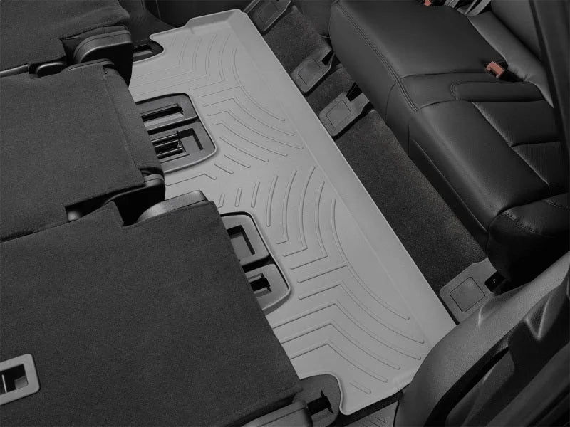 WeatherTech 2018+ Ford Expedition MAX Rear FloorLiner - Grey - Back View