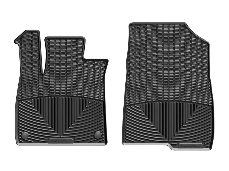 WeatherTech 2018+ Honda Accord Front Rubber Mats - Black - Main Product View