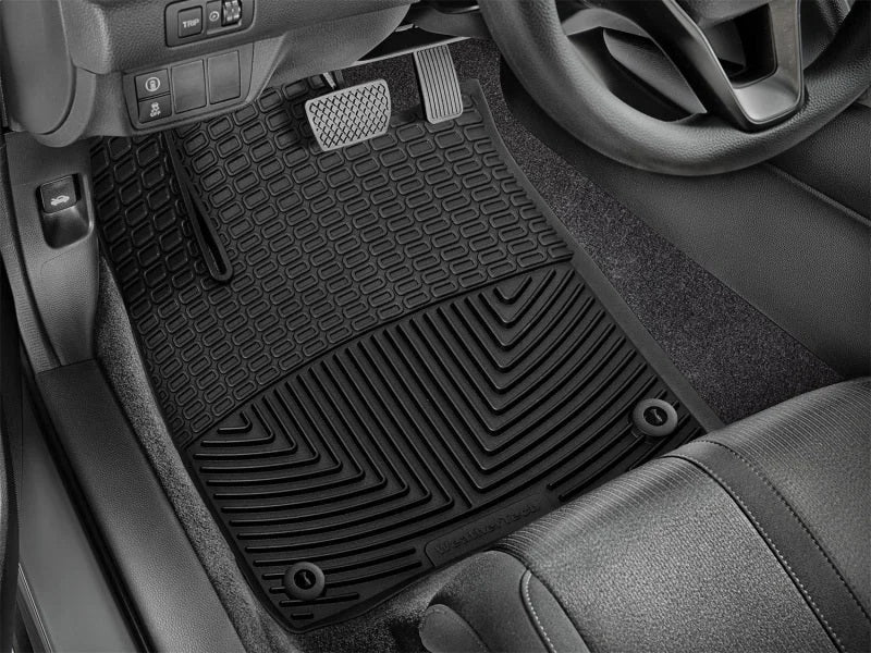 WeatherTech 2018+ Honda Accord Front Rubber Mats - Black - Side View