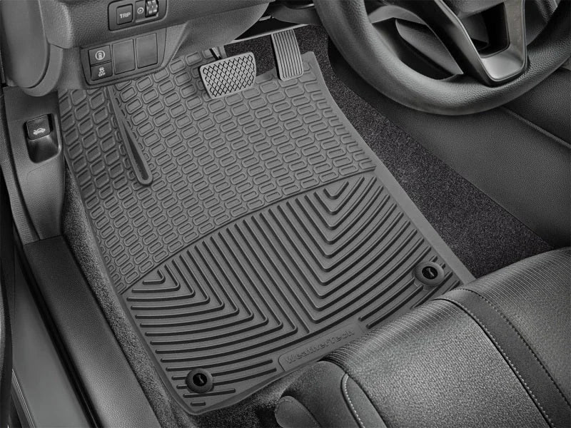 WeatherTech 2018+ Honda Accord Front Rubber Mats - Grey - Side View