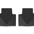 Load image into Gallery viewer, WeatherTech 2018+ Honda Accord Rear Rubber Mats - Black - Main Product View