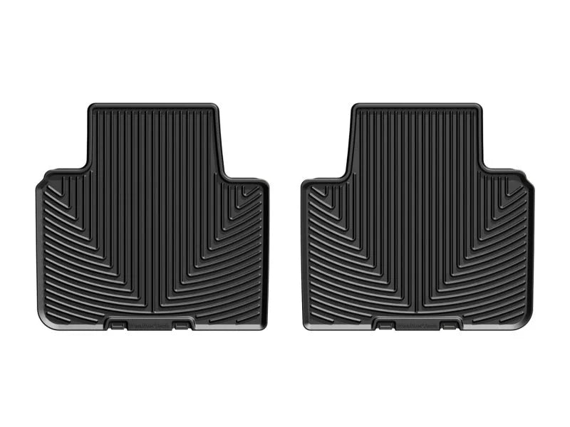 WeatherTech 2018+ Honda Accord Rear Rubber Mats - Black - Main Product View