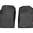 Load image into Gallery viewer, WeatherTech 2018+ Hyundai Kona Front FloorLiner - Black - Main Product View