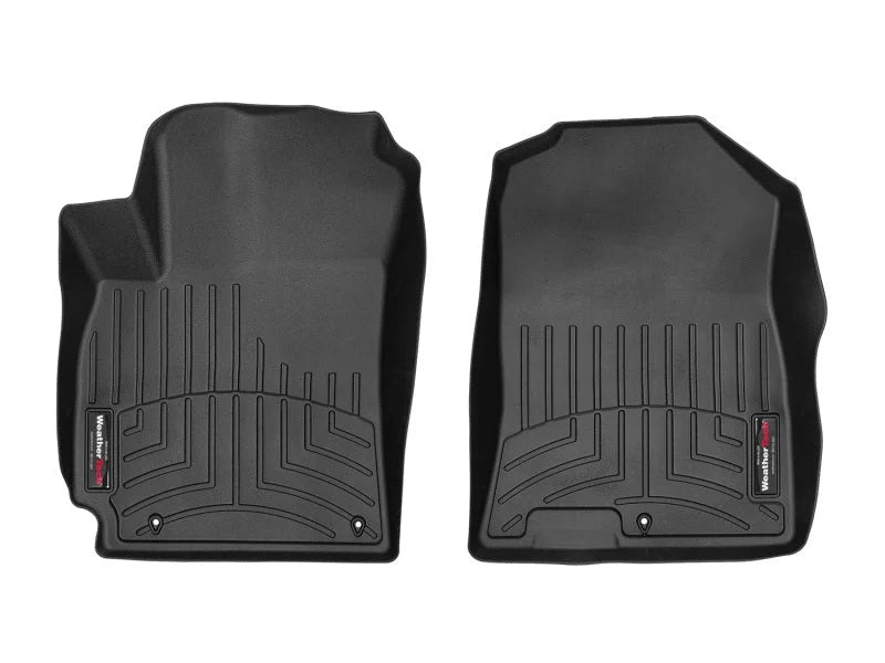 WeatherTech 2018+ Hyundai Kona Front FloorLiner - Black - Main Product View