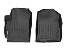 Load image into Gallery viewer, WeatherTech 2018+ Hyundai Kona Front FloorLiner - Black - Main Product View