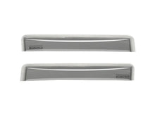 Load image into Gallery viewer, WeatherTech 2018+ Hyundai Kona Rear Side Window Deflectors - Dark Smoke - Main Product View