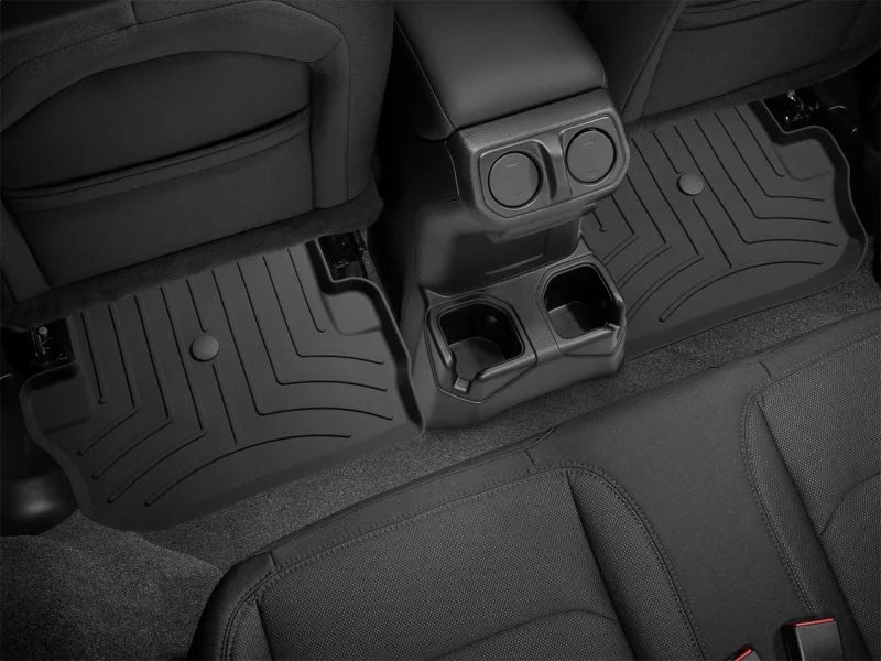 WeatherTech 2018 Jeep Wrangler 2-Door Rear FloorLiner HP - Black - Side View