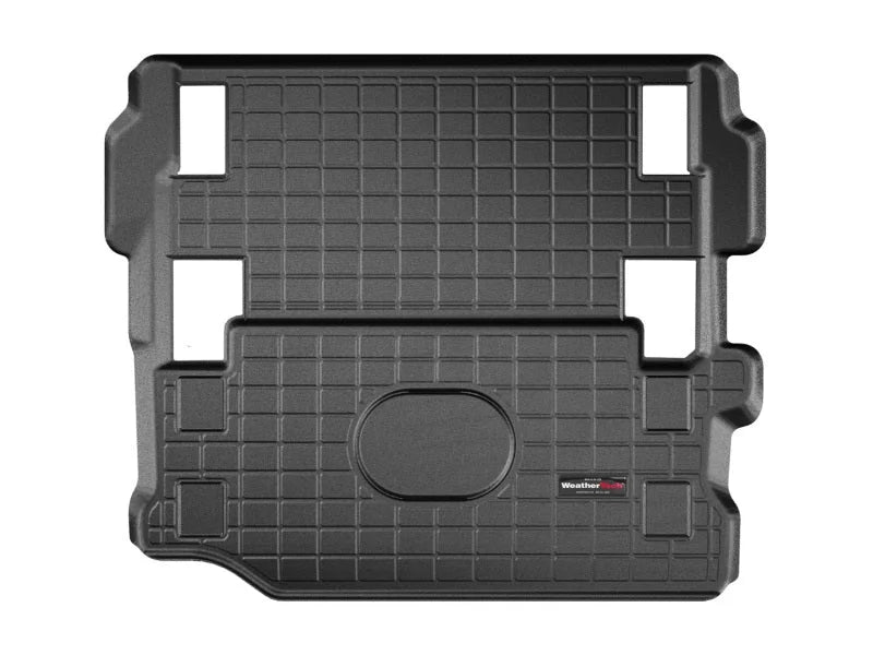 WeatherTech 2018+ Jeep Wrangler JL Cargo Liner - Black - Detail View