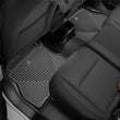 Load image into Gallery viewer, WeatherTech 2018+ Jeep Wrangler Rear Rubber Mats - Black - Side View