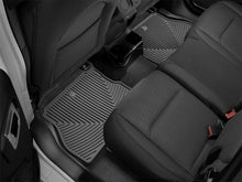 Load image into Gallery viewer, WeatherTech 2018+ Jeep Wrangler Rear Rubber Mats - Black - Side View