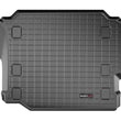 Load image into Gallery viewer, WeatherTech 2018+ Jeep Wrangler Unlimited JL No w/o Subwoofer Cargo Liners - Black - Side View