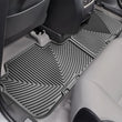 Load image into Gallery viewer, WeatherTech 2018+ Lexus RX Rear Rubber Mats - Black - Side View