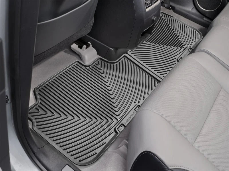 WeatherTech 2018+ Lexus RX Rear Rubber Mats - Black - Side View