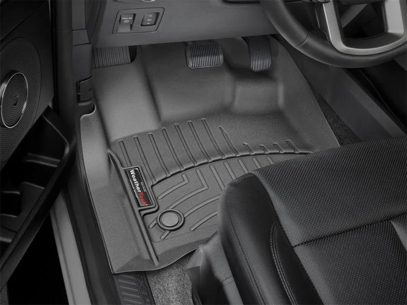 WeatherTech 2018+ Lincoln Navigator / Navigator L Front FloorLiner - Black - Side View
