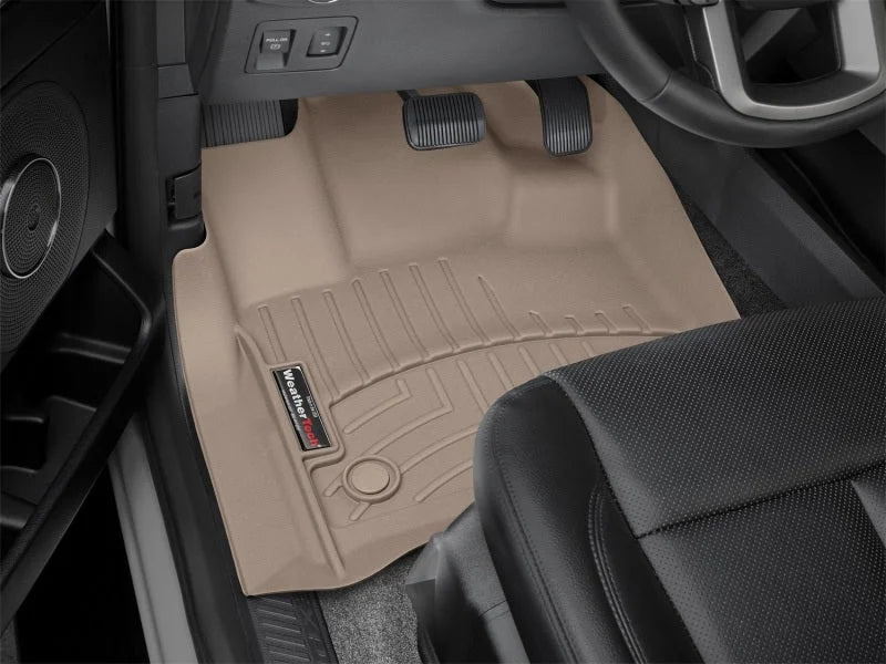 WeatherTech 2018+ Lincoln Navigator / Navigator L Front FloorLiner - Tan - Additional View 5