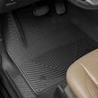 Load image into Gallery viewer, WeatherTech 2018+ Lincoln Navigator / Navigator L Front Rubber Mats - Black - Side View