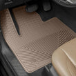 Load image into Gallery viewer, WeatherTech 2018+ Lincoln Navigator / Navigator L Front Rubber Mats - Tan - Side View