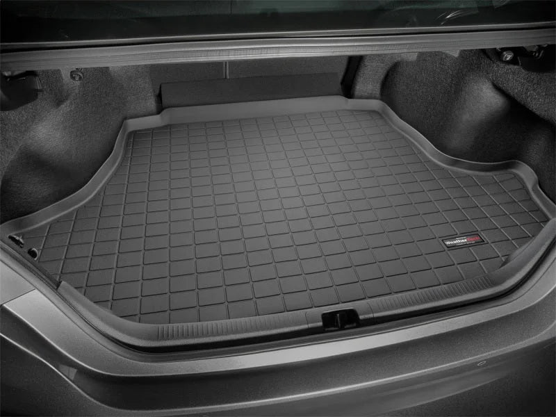 WeatherTech 2018+ Toyota Camry Cargo Liner - Black (Standard and Hybrid) - Side View