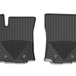 Load image into Gallery viewer, WeatherTech 2018+ Toyota Tacoma Front Rubber Mats - Black - Main Product View
