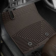 Load image into Gallery viewer, WeatherTech 2018+ Toyota Tacoma Front Rubber Mats - Cocoa - Side View