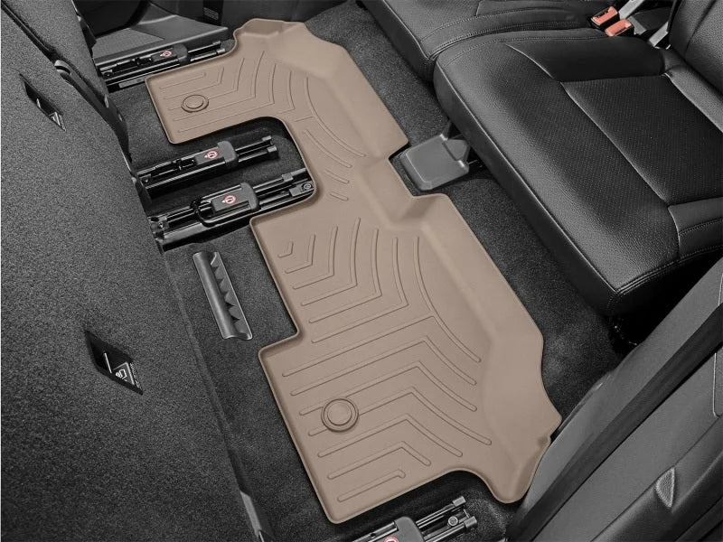 WeatherTech 2018+ Volkswagen Atlas Rear FloorLiner - Tan (Fits Vehicles w/2nd Row Bench Seats) - Additional View 10