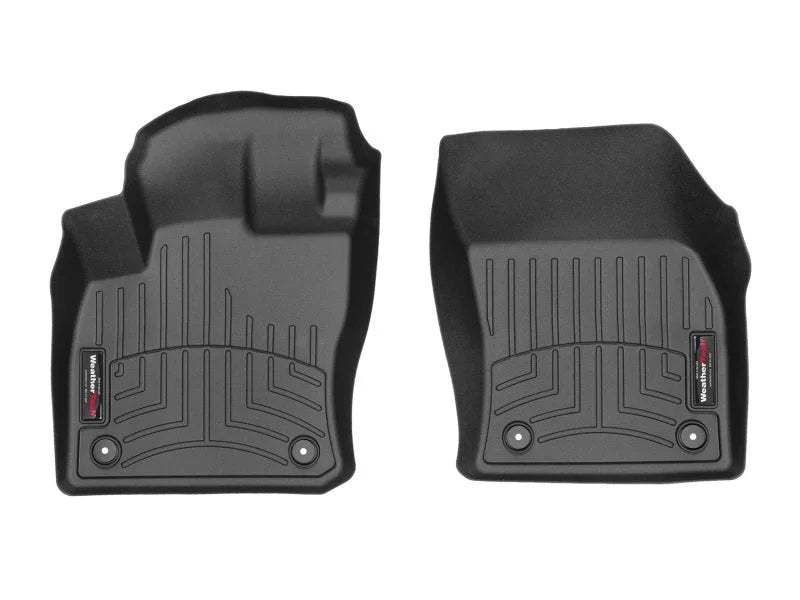 WeatherTech 2018+ Volkswagen Tiguan Front FloorLiners - Black - Main Product View