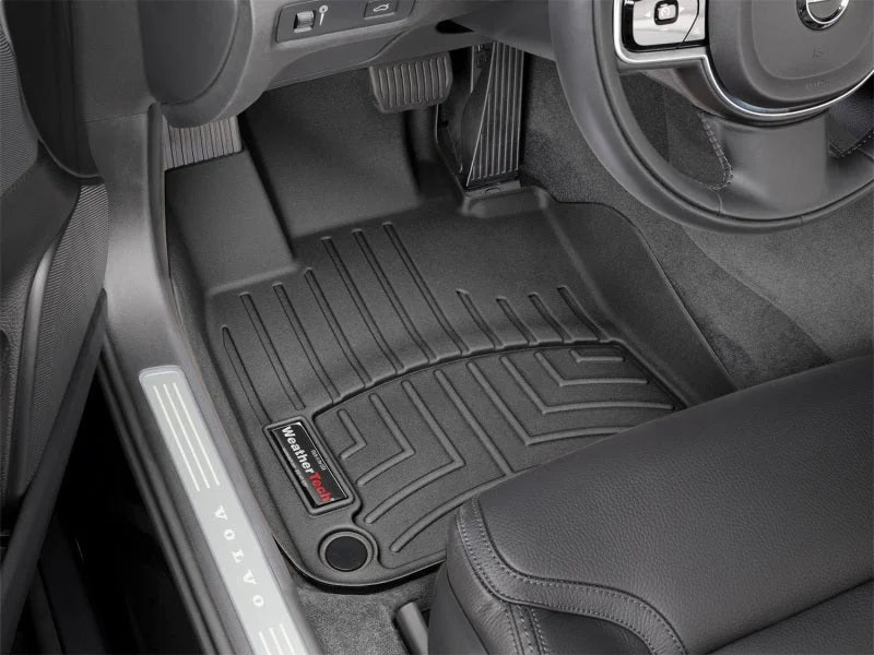 WeatherTech 2018+ Volvo V90 Front FloorLiner - Black - Additional View 13