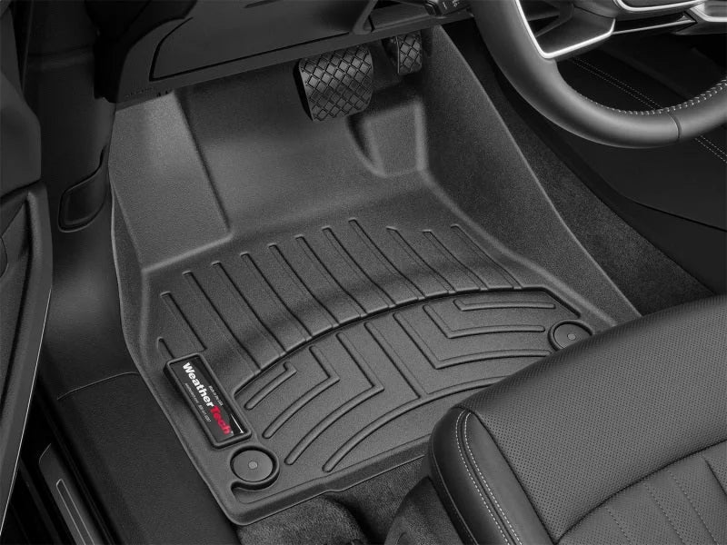 WeatherTech 2019+ Audi e-Tron Front FloorLiner - Black - Additional View 12