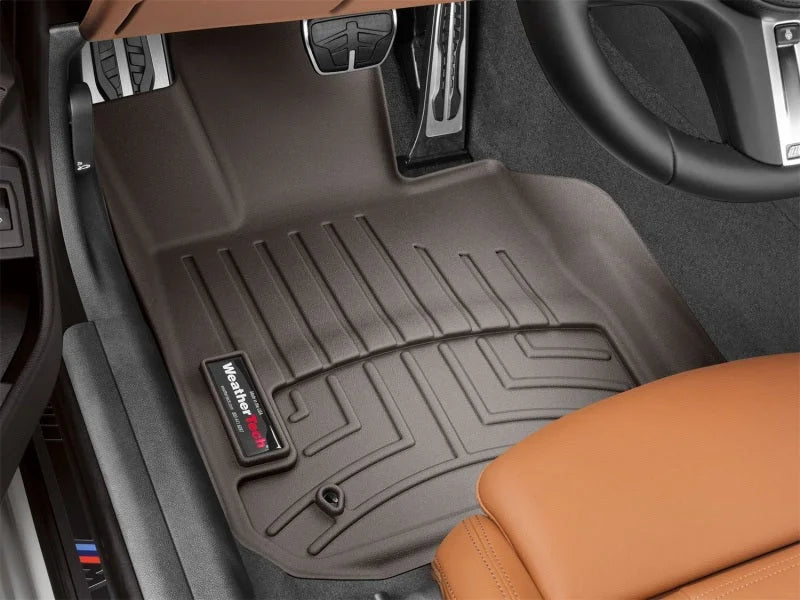 WeatherTech 2019+ BMW 330i Front FloorLiner - Cocoa - Additional View 7