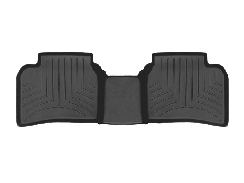WeatherTech 2019+ Cadillac XT4 Rear FloorLiner - Black - Main Product View