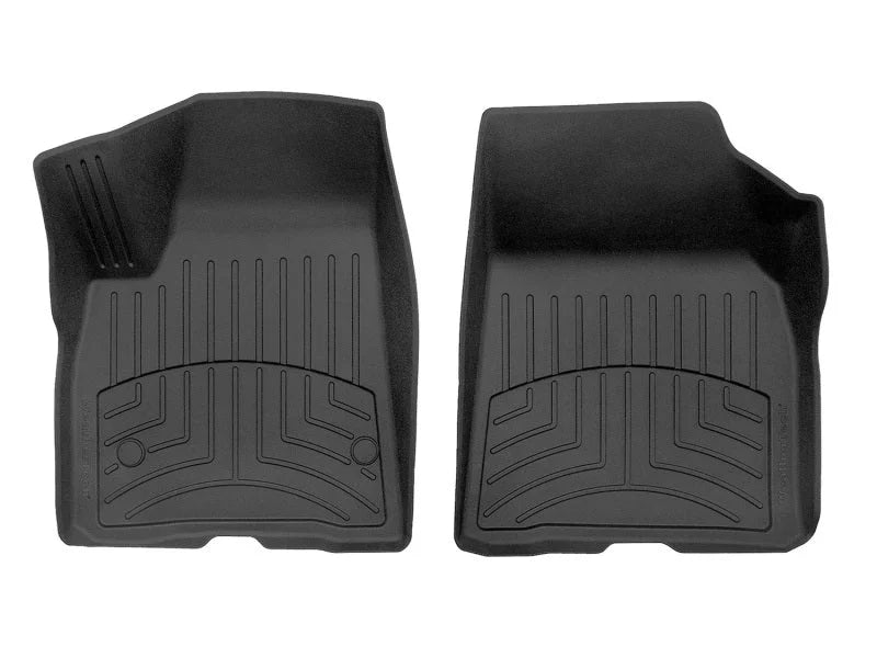 WeatherTech 2019+ Chevrolet Blazer / 2017+ GMC Acadia/Acadia Denali Front FloorLiner HP - Black - Main Product View