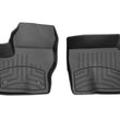 Load image into Gallery viewer, WeatherTech 2019+ Chevrolet Silverado 1500 Crew Cab  Front FloorLiner HP - Black