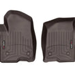 Load image into Gallery viewer, WeatherTech 2019+ Chevrolet Silverado 1500 Crew Cab Front FloorLiner - Cocoa - Main Product View