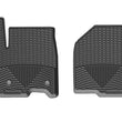 Load image into Gallery viewer, WeatherTech 2019+ Chevrolet Silverado 1500 Crew Cab Front Rubber Mats - Black - Main Product View
