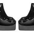Load image into Gallery viewer, WeatherTech 2019+ Chevrolet Silverado 1500 Crew Cab No Drill MudFlaps - Black - Main Product View