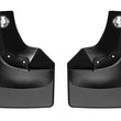 Load image into Gallery viewer, WeatherTech 2019+ Chevrolet Silverado 1500 Crew Cab No Drill MudFlaps - Black - Main Product View