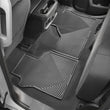 Load image into Gallery viewer, WeatherTech 2019+ Chevrolet Silverado 1500 Rear Rubber Mats - Black - Side View