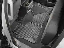 Load image into Gallery viewer, WeatherTech 2019+ Chevrolet Silverado 1500 Rear Rubber Mats - Black - Side View