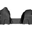 Load image into Gallery viewer, WeatherTech 2019+ Dodge Ram 1500 Crew Cab/Quad Cab w/1st Row Bench Seats Front FloorLiner - Black - Main Product View