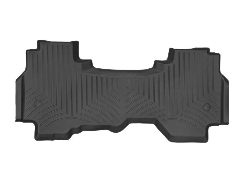 WeatherTech 2019+ Dodge Ram 1500 Quad Cab Rear FloorLiner - Black - Main Product View
