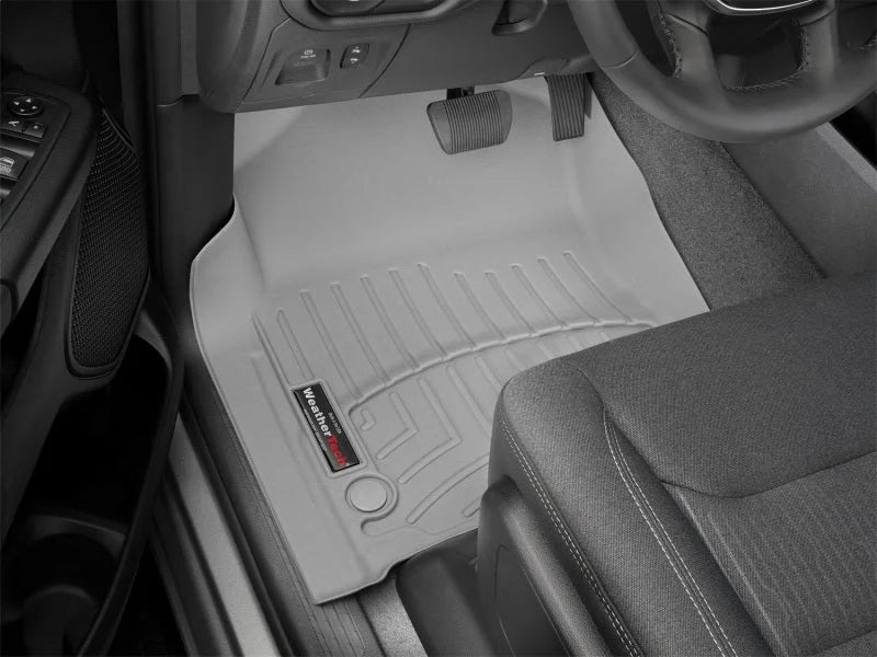 WeatherTech 2019+ Dodge Ram Front FloorLiner - Grey - Installation View