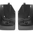 Load image into Gallery viewer, WeatherTech 2019+ Ford Ranger No Drill Front Mudflaps - Black - Main Product View