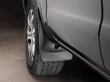 Load image into Gallery viewer, WeatherTech 2019+ Ford Ranger No Drill Front Mudflaps - Black - Side View