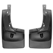 Load image into Gallery viewer, WeatherTech 2019+ Ford Ranger No Drill Rear Mudflaps - Black - Main Product View