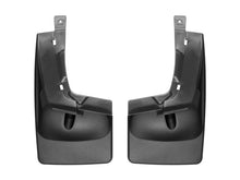 Load image into Gallery viewer, WeatherTech 2019+ Ford Ranger No Drill Rear Mudflaps - Black - Main Product View