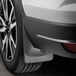Load image into Gallery viewer, WeatherTech 2019+ Honda Pilot Rear No Drill MudFlaps - Black - Side View